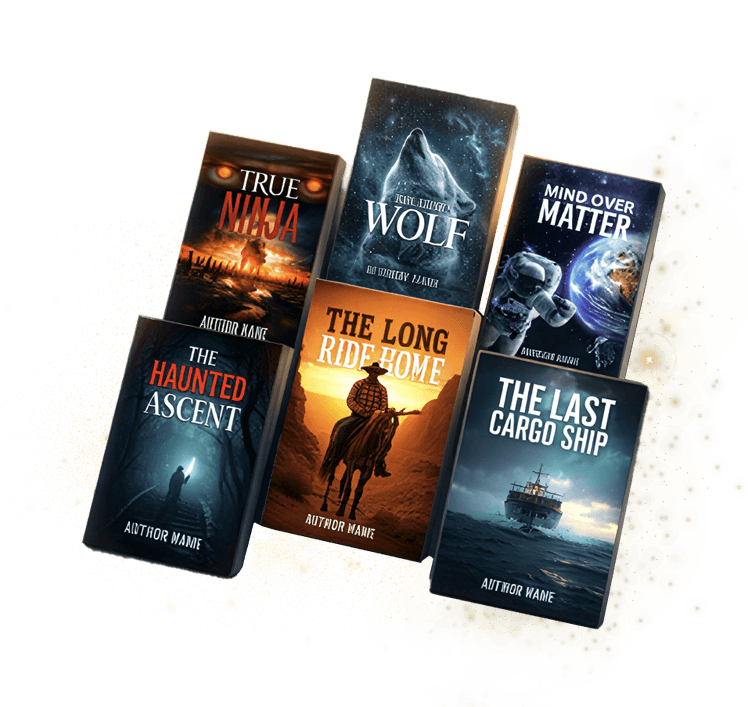 Featured book covers